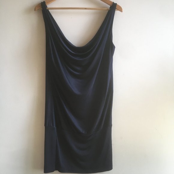 Diane Von Furstenberg Cocktail Dress in Navy - Picture 1 of 2